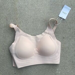Seamless Nude Light Support Wireless Bra